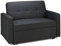 Birlea Otto Fabric 2 Seater Sofa Bed - Grey