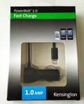 Kensington Powerbolt 1.0 Amp Car Charger iPhone X 10 11 12 13 14 MFi-Certified