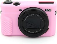 G7X2 Étui pour appareil photo Canon PowerShot G7X Mark II DSRL,Rose,Étui G7X3