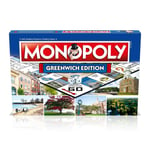 Top Trumps Monopoly Greenwich Edition Family Board Game | 2-6 Players