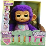 Fingerlings Care'n Cuddles - halattava apina, violetti