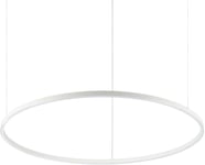 Oracle Slim, Pendel lampe, 51W, LED, hvid/3000 kelvin, aluminium, metal, plast, Ø900xHmin90/max2050mm