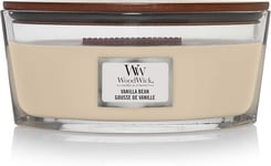 Woodwick Ellipse Scented Candle with Crackling Wick | Vanilla Bean | Up to 50 H