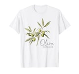 Olive You So Much Vintage Fruit Pun Valentine T-Shirt