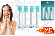 Replacement Electric Toothbrush Heads Compatible With Philips Sonicare 4 Pack