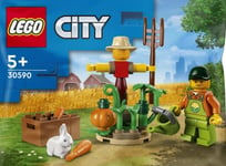 Lego City Gardener with Scarecrow 30590 Farm Vegetable Farmer