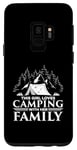 Galaxy S9 This Girl Loves Camping with her Family - Tent Women Camping Case