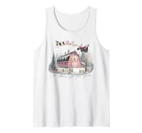 Christmas on the Farm Animal Christmas Cow Country Christmas Tank Top