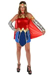 Wonder Woman adult costume disguise girl woman adult official DC Comics (Size S)