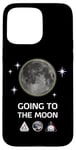 Coque pour iPhone 15 Pro Max Lancement officiel de fusée sur la lune