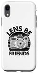 Coque pour iPhone XR Objectif Be Friends Photographie Photographe