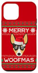 Coque pour iPhone 12 mini Jouet Fox Terrier Noël