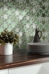 mosaik ws timeless combi cryst mix green 15x15/48x48x8x8