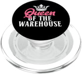 Opérateur de chariot élévateur Queen of the Warehouse PopSockets PopGrip pour MagSafe