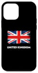 Coque pour iPhone 12 mini Drapeau United Kingdom Angleterre Union Jack