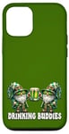 iPhone 12/12 Pro Green Gnomes In St Patricks Day Costume For Drinking Buddies Case