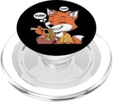 Yum Fox Ramen Lover Cute Japanese Food Design PopSockets PopGrip for MagSafe