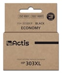 ACTIS KH-303BKR Encre de Rechange pour imprimante HP 303XL T6N04AE - Qualité supérieure - 20 ML - 600 Pages - Noir