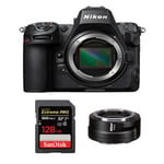 Nikon Z8 Boîtier + Nikon FTZ II + Carte SanDisk 128 Go Extreme PRO SDXC UHS-II 300 Mo