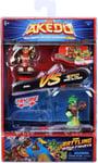 Akedo Mini Pack Boîte 2 Figurine Arcade Warriors Axel Vs Epic Miss Slither Rare