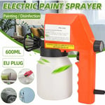 Pistolet peinture pulvérisateur électrique 600 ml ménage Mini électrique pulvérisateur mur vernis désinfection nettoyage Coxolo