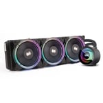 Darkflash TR360 PC vand køling AiO RGB 3x 120x120 (sort)