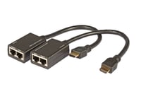 Efb-Elektronik Hdmi+ Extender Cat.5E/6 30M, Støtter 3D/1080P, Hdcp Produsent: Efb Elektronik (Me1005)