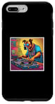 iPhone 7 Plus/8 Plus Dog Music DJ Turntables Mixing Vinyl Record Party Graphic Case