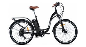 Velo de ville electrique  momabikes  e bike 28 2   shimano 7v  freins a disque hydraulique batterie 36v 16ah