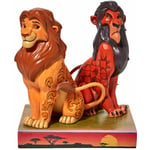 Figurine de collection Disney Simba et Scar