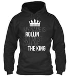 Long-lasting Rollin Most Call Me The King Standard Standard College Hoodie