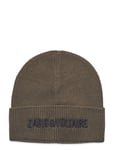 Zadig & Voltaire Kids Pull On Hat Khaki Green