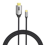 Usb-c To Hdmi Cable 1m Vention Crbbf (black)