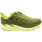 Hoka One One Project Clifton Mens Green Trainers material_Synthetic - Size UK 9.5