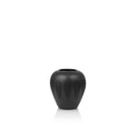 Lucie Kaas Lotus Vase Black 11 cm