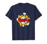 OMG Retro Cartoon Explosion Vintage Comic Book Art Oh My God T-Shirt