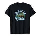 Ticket to Ride - Train - Board Games T-Shirt