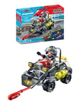 Playmobil City Action Swat Multi Terrain Quad - 71147 Patterned PLAYMOBIL