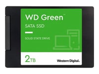 WD Green SSD WDS200T2G0A - SSD - 2 To - interne - 2.5" - SATA 6Gb/s