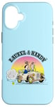 Coque pour iPhone 16 Plus Laurel & Hardy Bande dessinée Voiture de conduite