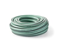 G.F. Srl TUYAU RECO, 25m de tuyau pour arrosage 19mm (3/4") en PLASTIQUE RECYCLE, système ANTI TORSION, structure Ultramemory, résistant aux UV et anti algues. Fabriqué en France, Vert Sauge