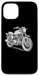 Coque pour iPhone 13 Moto Motocyclisme Bikeuse - Motard Motocycliste Motocyclette