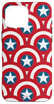 Coque pour iPhone 16 Pro Max Marvel Captain America 4: Brave New World Shield Pattern