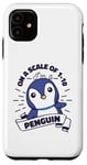 Coque pour iPhone 11 On A Scale Of 1 To 10 Oiseau de mer Pingouin Roi Pingouin