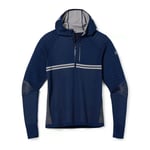 Smartwool Mens Intraknit Merino Tech 1/2 Zip Hoodie (Blå (DEEP NAVY) Small)