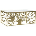 Dkd Home Decor - Table Basse Métal Miroir 110 x 60 x 46 cm