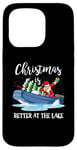 iPhone 15 Pro Christmas Life Is Better At The Lake Boat Lover Boating Case