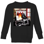 Star Wars Darth Vader Piano Player Kids' Christmas Jumper - Black - 7-8 Years