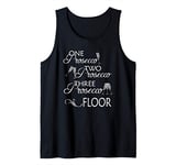 One Prosecco Two Prosecco Three Prosecco Floor Funny Wine Tank Top