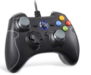 Easysmx Esm-9100 Manette Pc Ps3 Filaire Avec Dualshock, Gamepad Connecté Pour Pc/Android (Via Otg Et Simulateur) / Ps3 / Tv Box